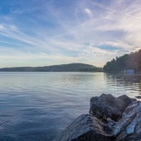 Летнее утро на озере Тургояк. :: Алексей Трухин