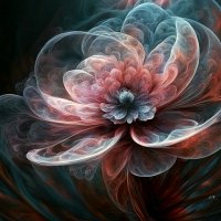 фрактальные цветы ии. :: Mila 