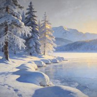 Зимний пейзаж :: СЕРГЕЙ ФИЛОЧКИН