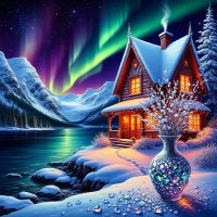 северное сияние. :: Mila 