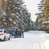 Проверка на дорогах. :: Михаил. 