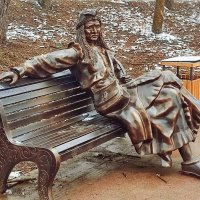 Баба Яга в Комсомольском парке Кисловодска :: Мариша 