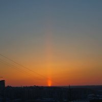 "хвост кометы" за горизонтом :: Сеня Белгородский