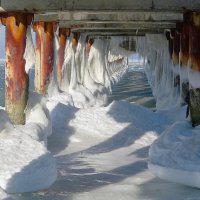 Снежно-ледяные творения Дедушки мороза :: Рита Симонова