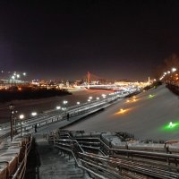 Набережная Тюмени :: Любовь Сахарова Набережная Тюмени :: Любовь Сахарова