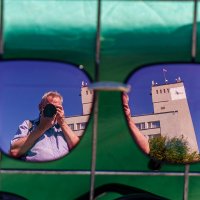 Автопортрет в очках. :: Владимир А.Р. Автопортрет в очках. :: Владимир А.Р.