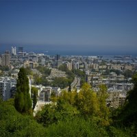 Вид сверху зеленой   Хайфы 2026г :: ujgcvbif 