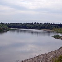 Река у Подчерья. :: ВикТор Быстров Река у Подчерья. :: ВикТор Быстров