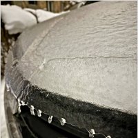 Ледяной дождь на машине. :: Валерия Комова Ледяной дождь на машине. :: Валерия Комова