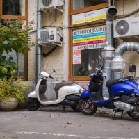 Московский дворик. Китай город :: Олег Дорошенко Московский дворик. Китай город :: Олег Дорошенко