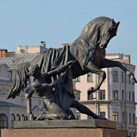 ПИТЕР, Аничков мост. :: Виктор Осипчук