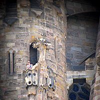 Барселона. Фрагмент храма Святого Семейства. :: Владимир Драгунский