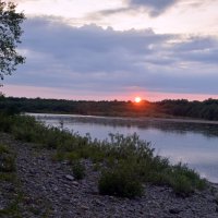 Вечер на Подчереме. :: ВикТор Быстров Вечер на Подчереме. :: ВикТор Быстров