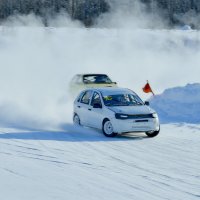 Ледовая гонка :: Борис Устюжанин