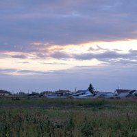 Отражение заката. :: сергей ермошкин