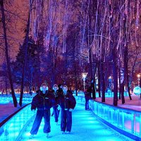 На катке в ЦПКиО :: Елена 