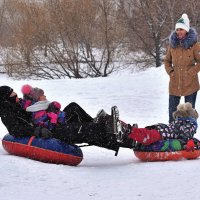 Мама встречает. :: Татьяна Помогалова Мама встречает. :: Татьяна Помогалова