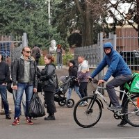 На светофоре... :: Николай Саржанов