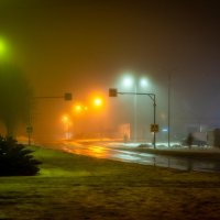Ночной туман :: ALEXANDR L Ночной туман :: ALEXANDR L
