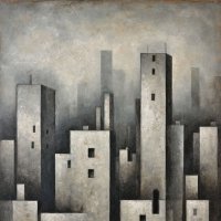 Бетонные дома :: Георгий Пичугин Бетонные дома :: Георгий Пичугин