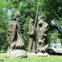 С Днём защитника Отечества!.. Русские богатыри, первые защитники русских земель... :: Нина Бутко