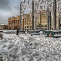 Манежка и китайский Новый Год :: Юрий Яньков Манежка и китайский Новый Год :: Юрий Яньков