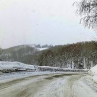 Зима . Дороги ВКО . :: Мила Бовкун Зима . Дороги ВКО . :: Мила Бовкун