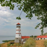 Маяк в Мержаново :: Оксана Новик 