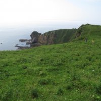 На мысе Кузнецова, названного в честь капитана Д. И. Кузнецова :: ИРЭН@ . На мысе Кузнецова, названного в честь капитана Д. И. Кузнецова :: ИРЭН@ .