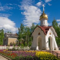 Ухта. Часовня в честь иконы Божией Матери "Неувядаемый цвет" :: Николай Зиновьев Ухта. Часовня в честь иконы Божией Матери "Неувядаемый цвет" :: Николай Зиновьев