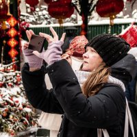 Манежка и китайский Новый Год :: Юрий Яньков