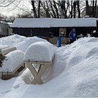Снежный Светлогорск. :: Валерия Комова