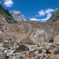 Ледник Чалаади, Сванетия, Грузия. :: Дина Евсеева