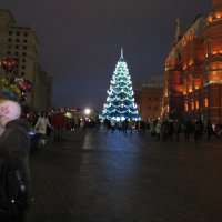 Ночь Новогодняя в центре Москвы :: Дмитрий Никитин