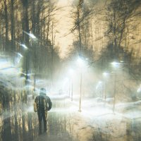 Человек в тумане :: Илья Шенгелия Человек в тумане :: Илья Шенгелия