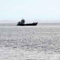 Байкал и его дочь Ангара :: Татьяна Лютаева