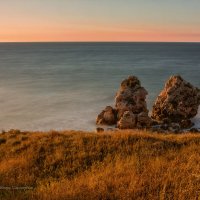 Тёплые вечерние отблески Азовского моря :: Игорь Сарапулов