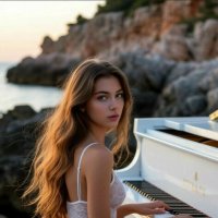 Девушка за роялем :: Сергей Кочнев
