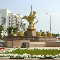 Декор городов ОАЭ :: Галина Ильясова Декор городов ОАЭ :: Галина Ильясова