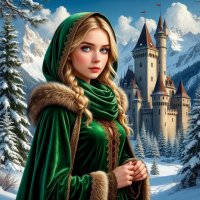 средневековая барышня. :: Mila средневековая барышня. :: Mila