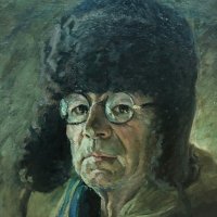 Мужское лицо Казахстана.  Автопортрет. Владимир Эйферт. :: Murat Bukaev 