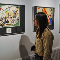 На выставке Василия Кандинского :: Татьяна Машошина