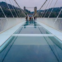 Самый длинный в мире стеклянный мост :: Георгий А