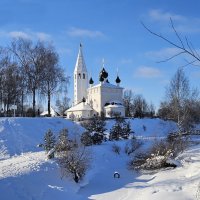 Зима не хочет уходить. Село Вятское. Самое красиво село России. :: Михаил Свиденцов