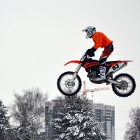 Зимний мотокросс :: Наталья ***