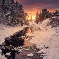 закат..... :: Ольга Cоломатина