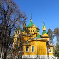 Деревянный храм князя Владимира г. Пермь 1906 года постройки :: Лариса С.