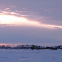 Закат января. :: сергей ермошкин