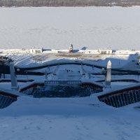 Чкаловская лестница сверху :: Александр Синдерёв