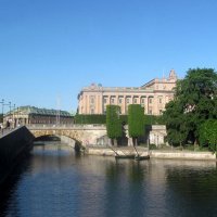 Мост Норбру и Риксдаг :: Александр Ильчевский 